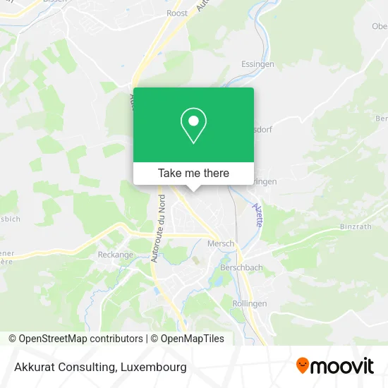 Akkurat Consulting map