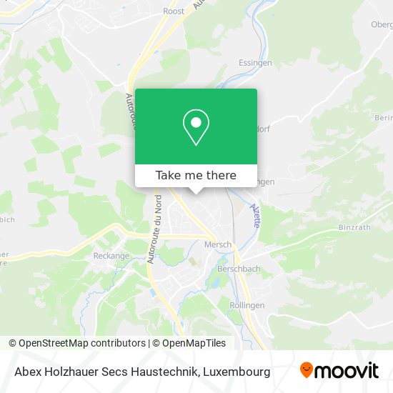 Abex Holzhauer Secs Haustechnik map