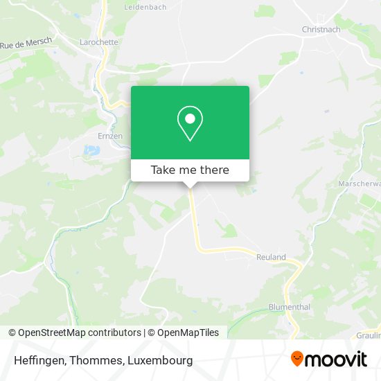Heffingen, Thommes map