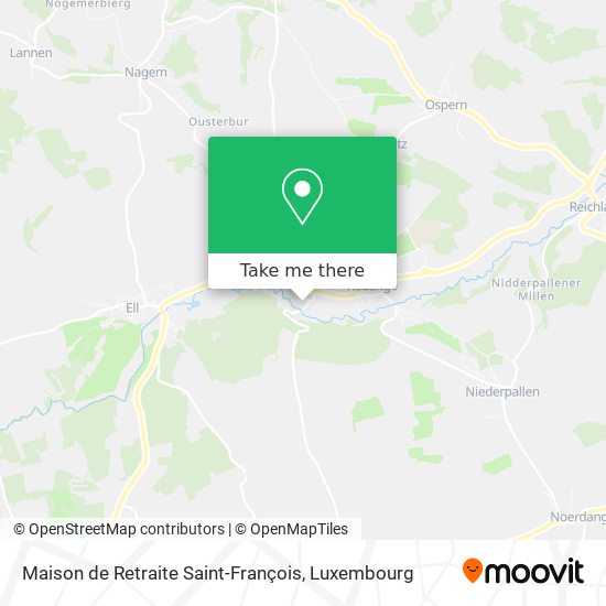 Maison de Retraite Saint-François map