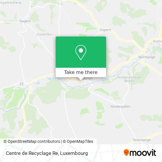 Centre de Recyclage Re map