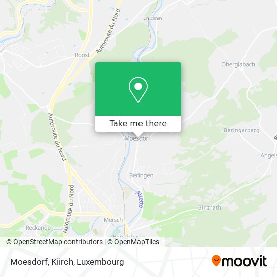 Moesdorf, Kiirch map