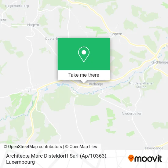 Architecte Marc Disteldorff Sarl (Ap / 10363) map