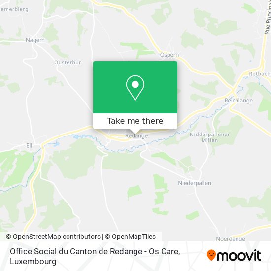 Office Social du Canton de Redange - Os Care Karte