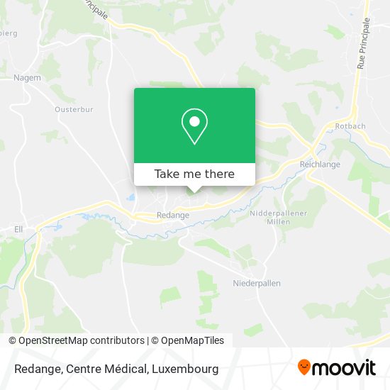 Redange, Centre Médical map
