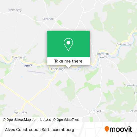 Alves Construction Sàrl map