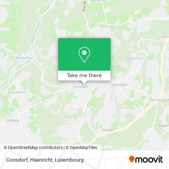 Consdorf, Haenricht map