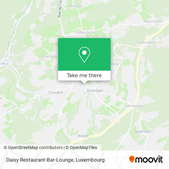 Daisy Restaurant-Bar-Lounge map