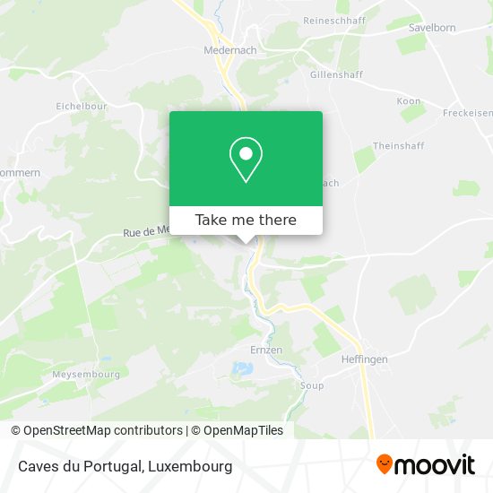 Caves du Portugal Karte