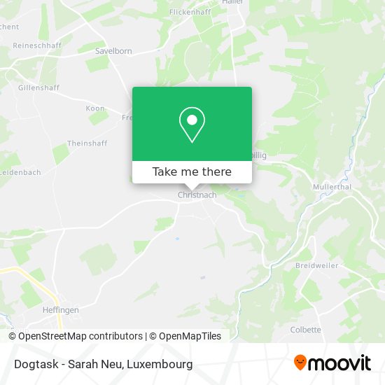 Dogtask - Sarah Neu map