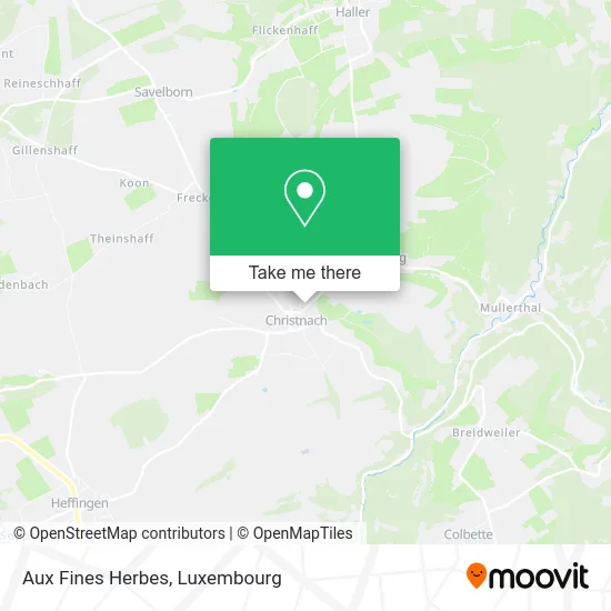 Aux Fines Herbes map