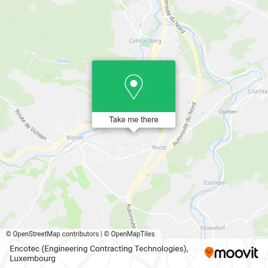 Encotec (Engineering Contracting Technologies) map