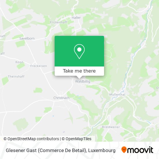 Glesener Gast (Commerce De Betail) map