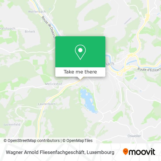 Wagner Arnold Fliesenfachgeschäft map