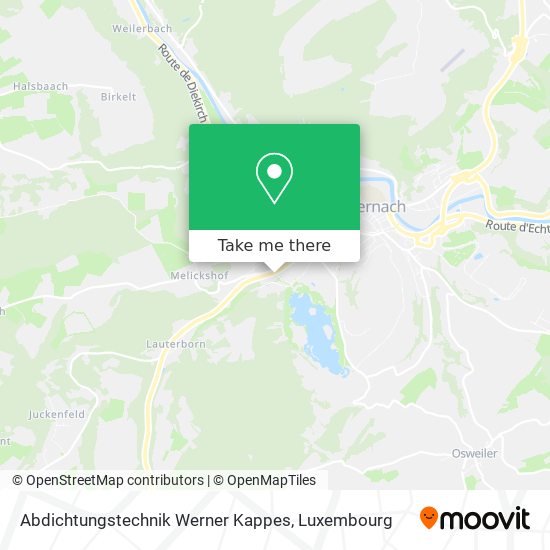 Abdichtungstechnik Werner Kappes map