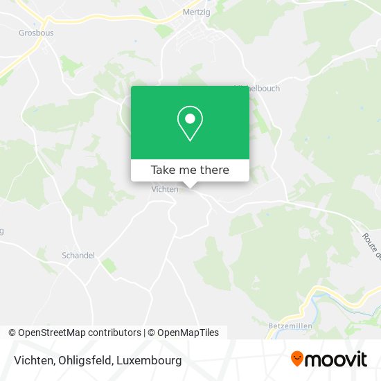 Vichten, Ohligsfeld map