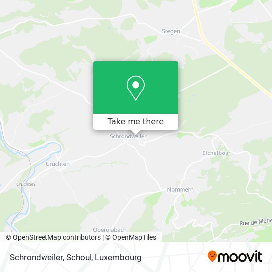 Schrondweiler, Schoul map