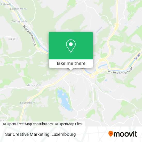 Sar Creative Marketing map