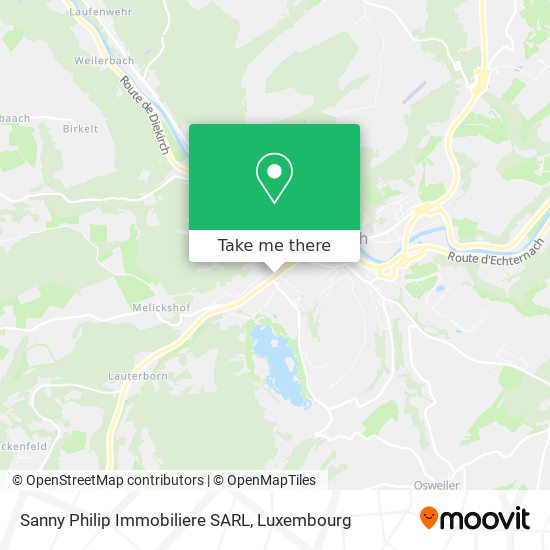 Sanny Philip Immobiliere SARL map