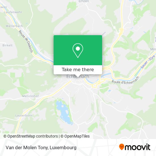 Van der Molen Tony map