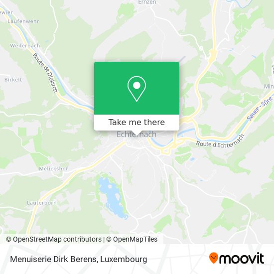 Menuiserie Dirk Berens map