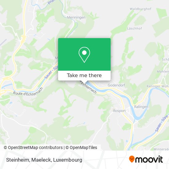Steinheim, Maeleck map
