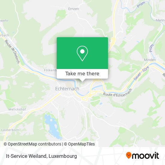 It-Service Weiland map