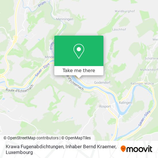 Krawa Fugenabdichtungen, Inhaber Bernd Kraemer map