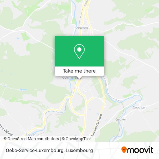 Oeko-Service-Luxembourg map