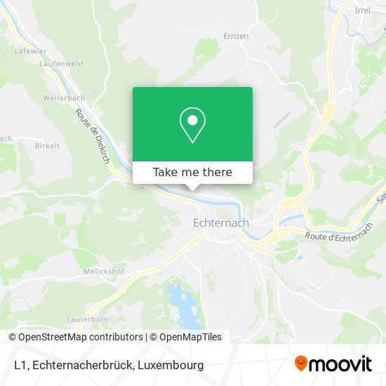 L1, Echternacherbrück map