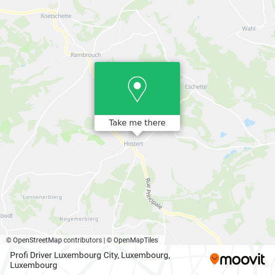 Profi Driver Luxembourg City, Luxembourg map