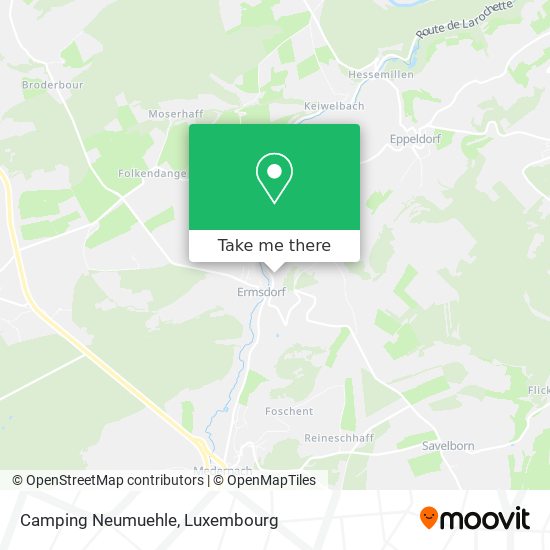 Camping Neumuehle map