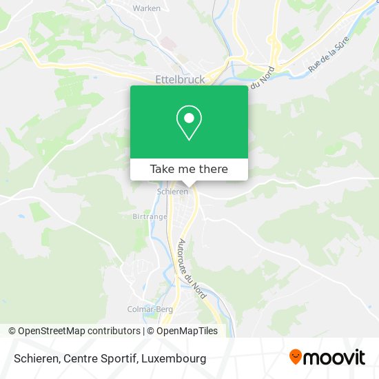 Schieren, Centre Sportif map