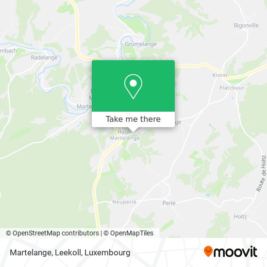 Martelange, Leekoll map