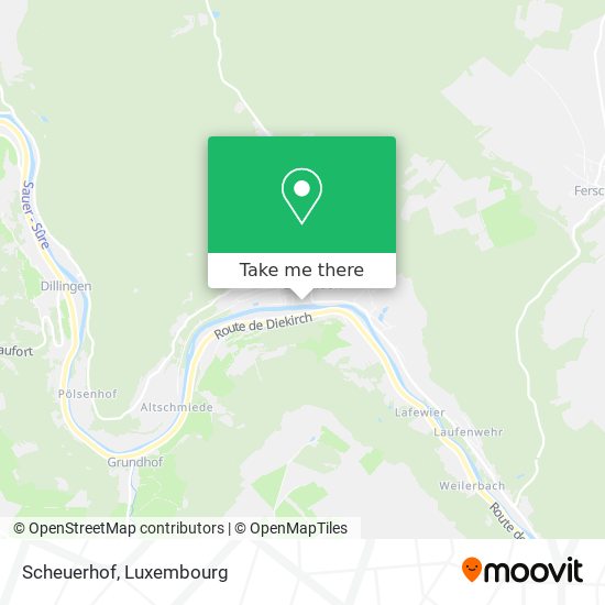 Scheuerhof map
