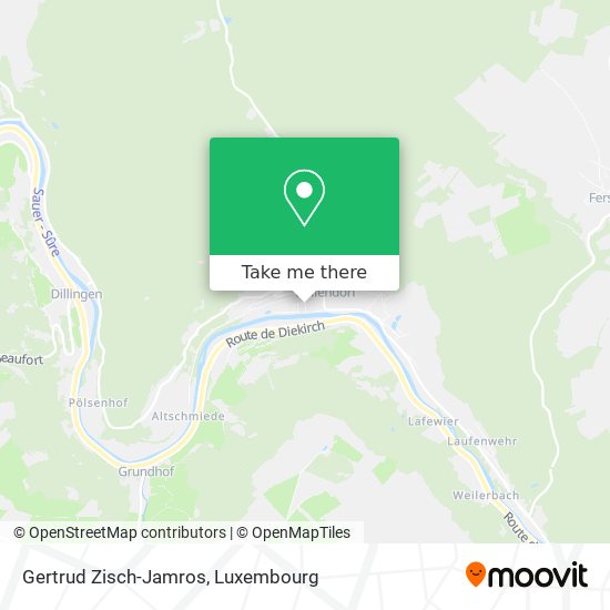 Gertrud Zisch-Jamros map