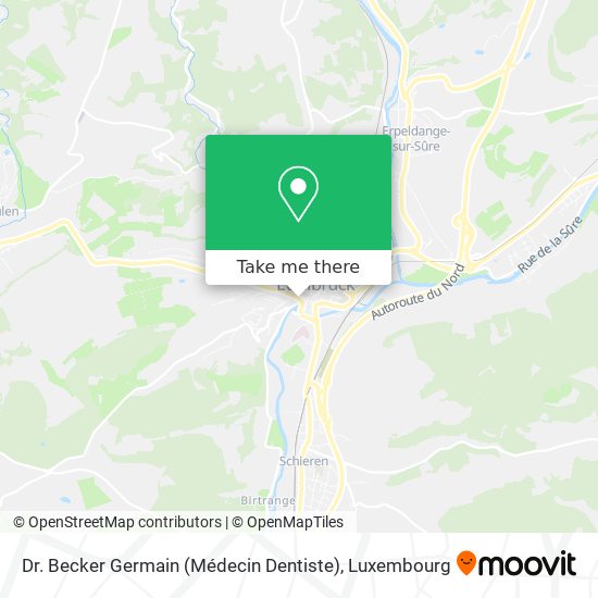 Dr. Becker Germain (Médecin Dentiste) map
