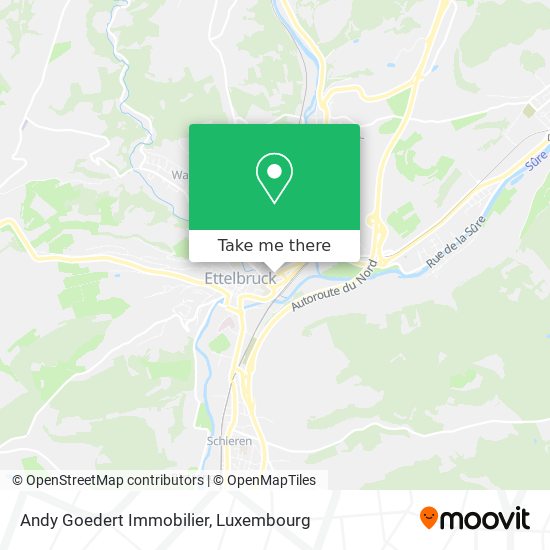 Andy Goedert Immobilier map