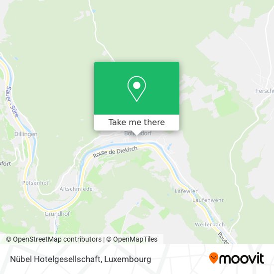 Nübel Hotelgesellschaft map