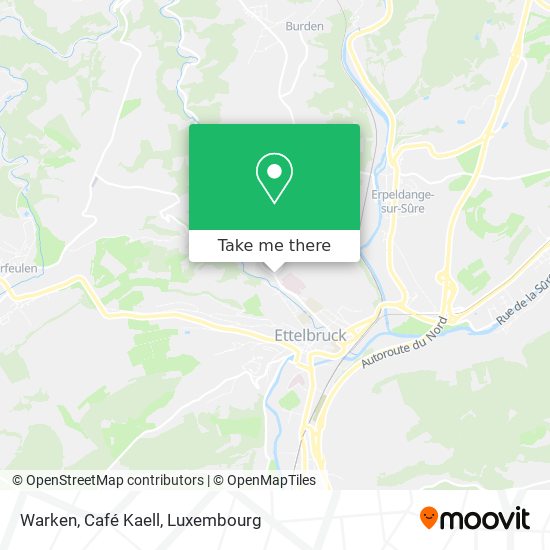 Warken, Café Kaell map