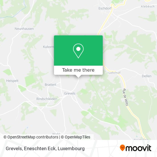 Grevels, Eneschten Eck map