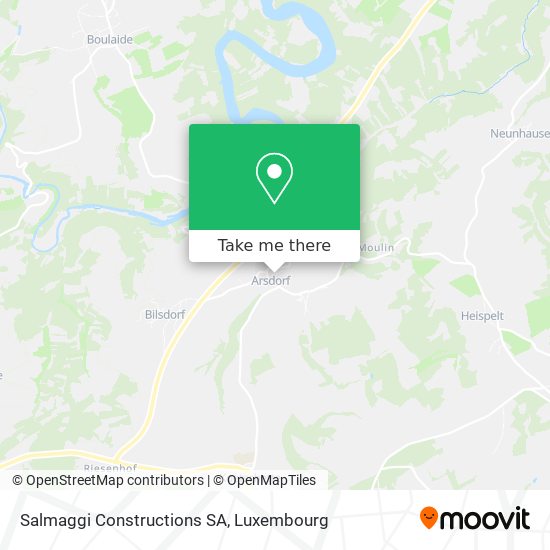 Salmaggi Constructions SA map