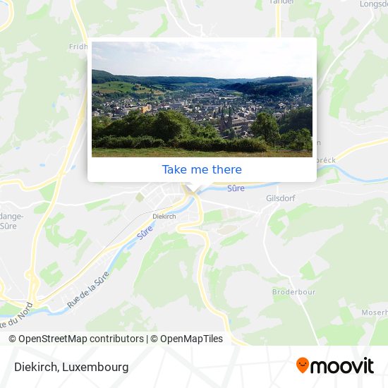 Diekirch map