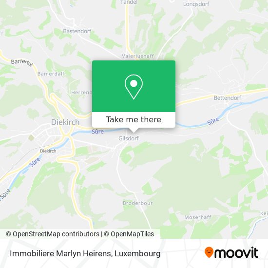 Immobiliere Marlyn Heirens map