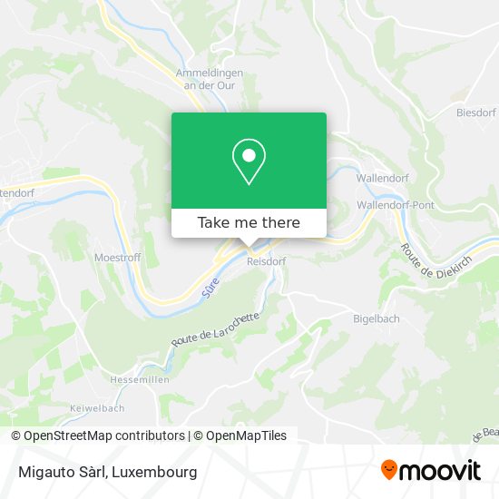 Migauto Sàrl map