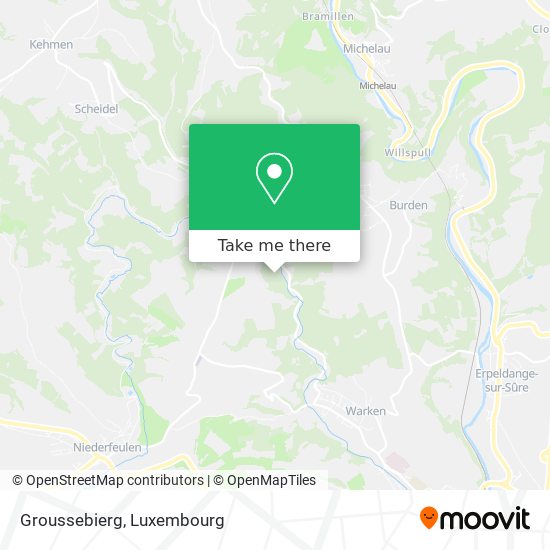 Groussebierg map