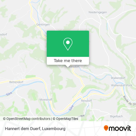 Hannert dem Duerf map