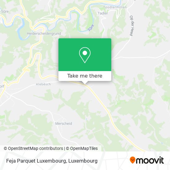 Feja Parquet Luxembourg map