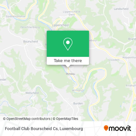 Football Club Bourscheid Cs map