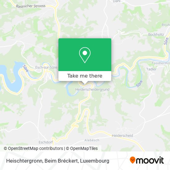 Heischtergronn, Beim Bréckert map